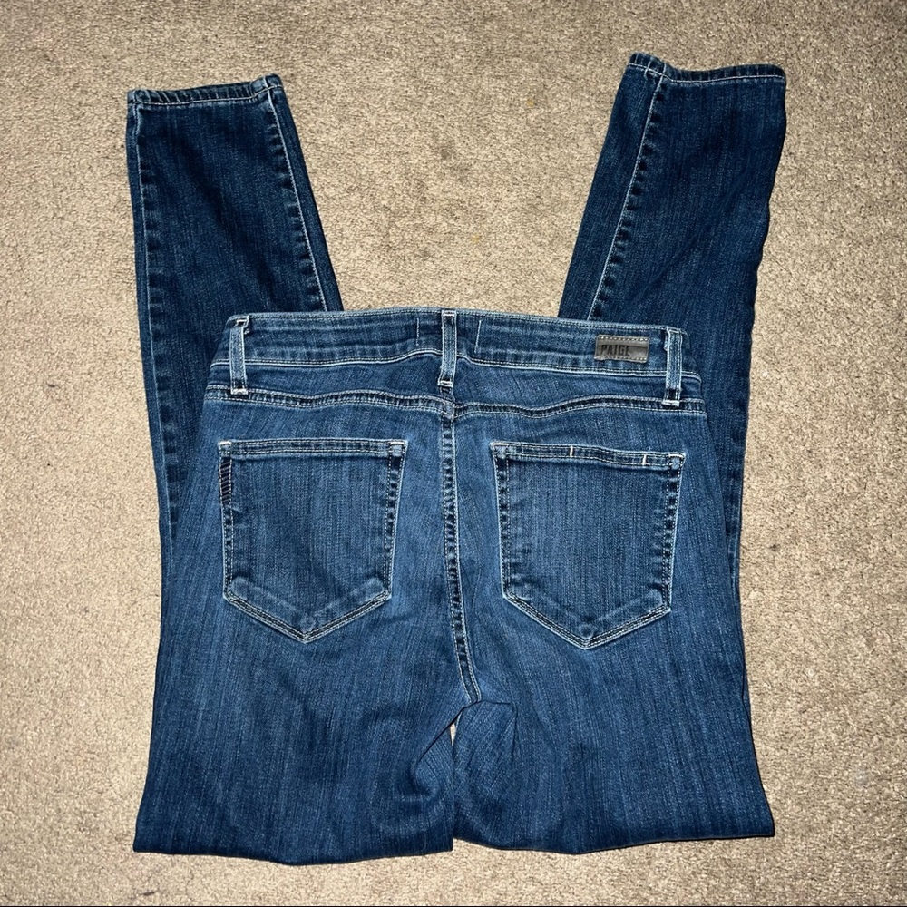 Paige Verdugo Ankle Blue Jeans - Picture 5 of 13